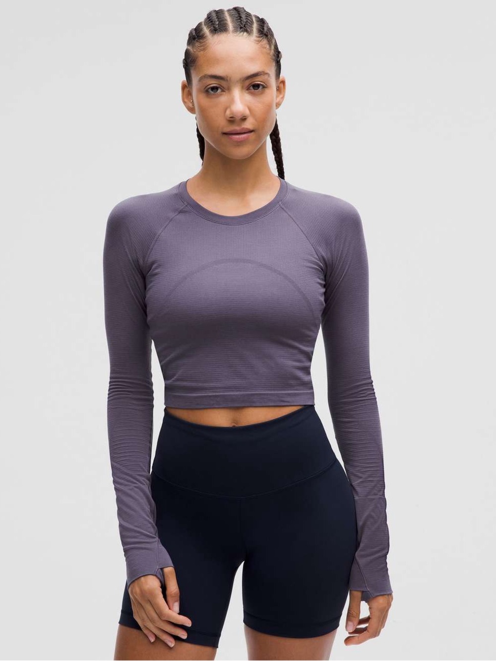 Lululemon Swiftly Tech Cropped Long-sleeve 2.0